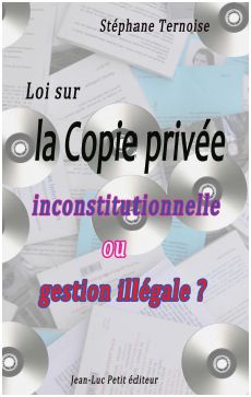 la Loi sur la Copie prive versant livres